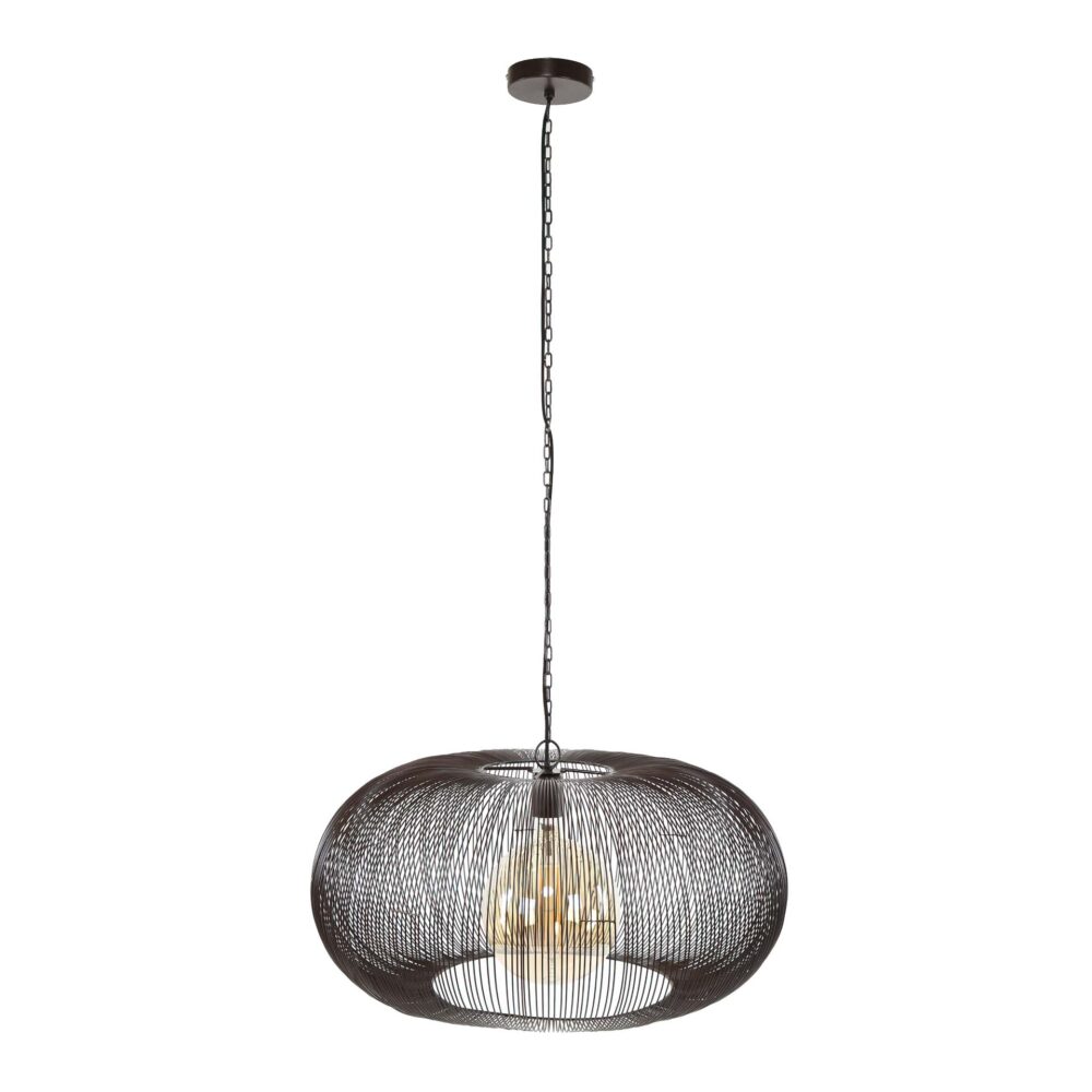 Hängelampe Ø70 Kupfer Twist / Schwarznickel – Bild 5