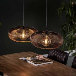 Hängelampe 2L Copper Wire
