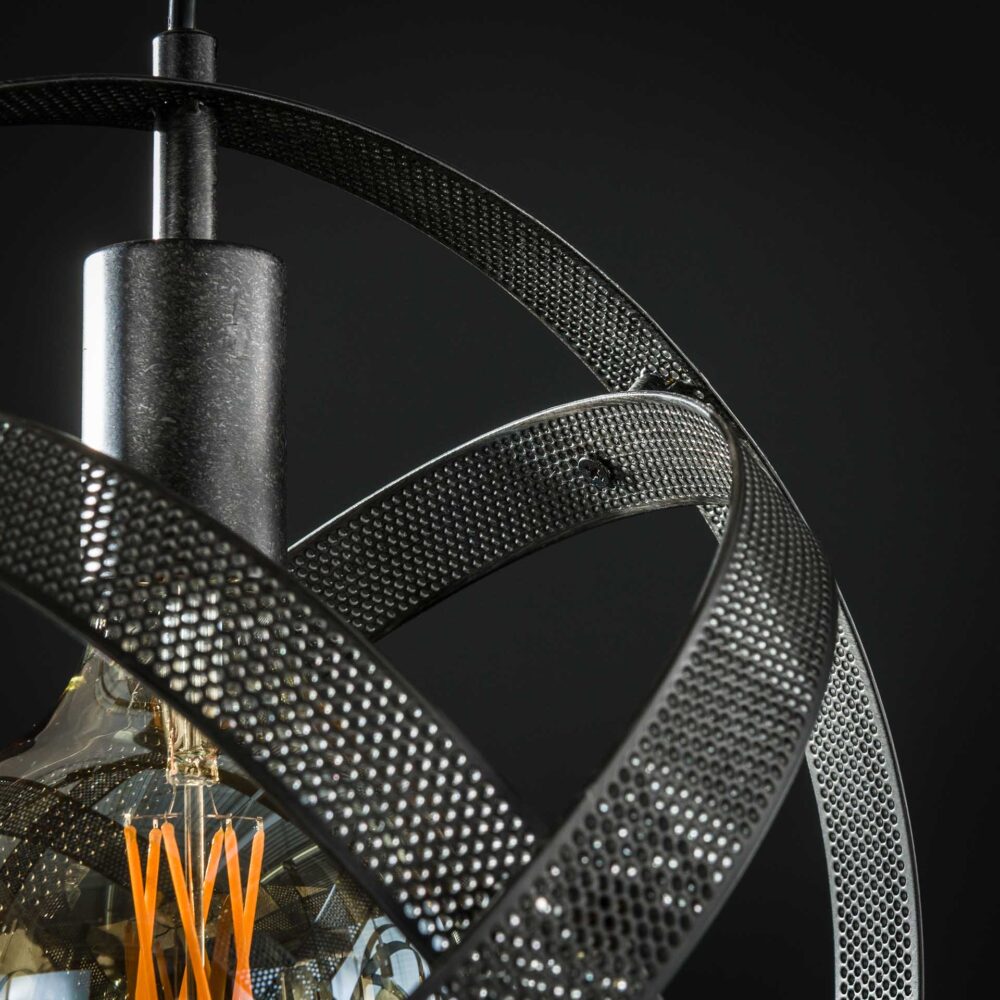 Hängelampe 3L Cosmos Mesh / Artic Schwarz – Bild 3