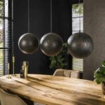 Hängelampe 3x Ø30 zip / Artic schwarz – Bild 2
