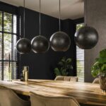 Hängelampe 4x Ø25 zip / Artic schwarz – Bild 2