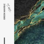Green Marble - Glas 80x120 cm / Ohne Rahmen – Bild 3