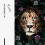 Hidden Lion - glass 40x60 cm / Ohne Rahmen – Bild 3
