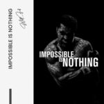 Impossible is Nothing - Glas 60x90 cm / Ohne Rahmen – Bild 3