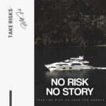 Take Risks - Glas 100x150 cm / Ohne Rahmen – Bild 3