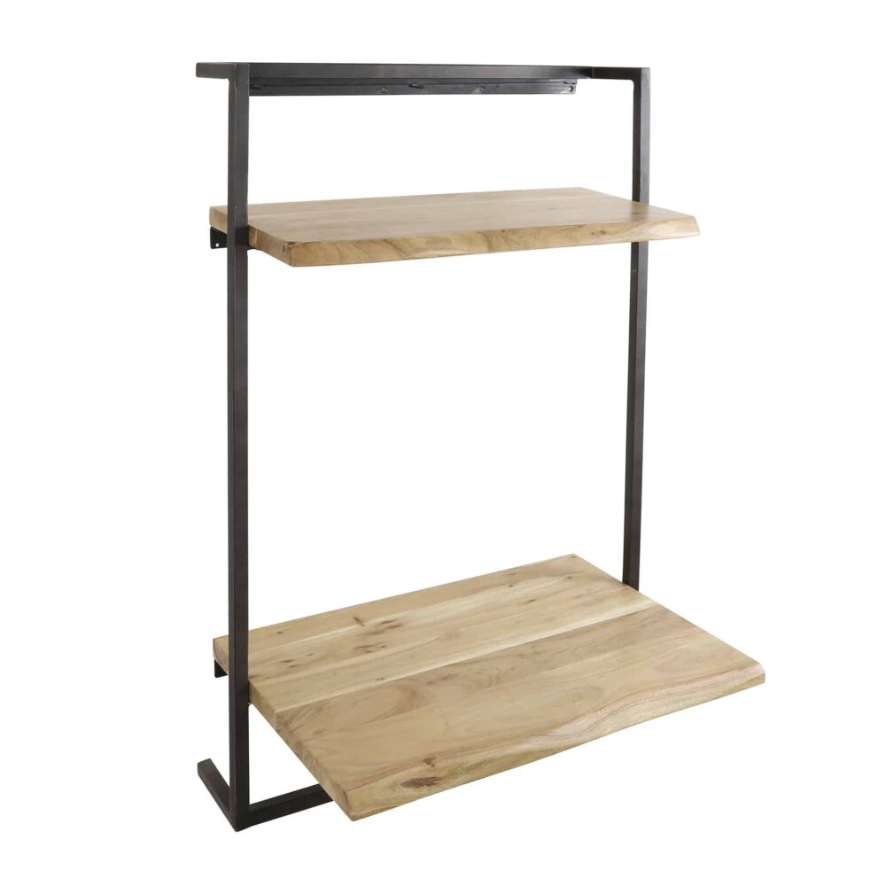Schreibtisch Air Massiv / Massive Akazie natur – Bild 4