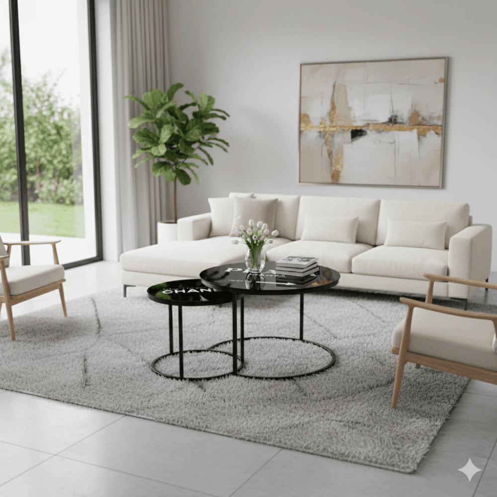Couchtische Schwarz - Fashion Noir – Bild 4