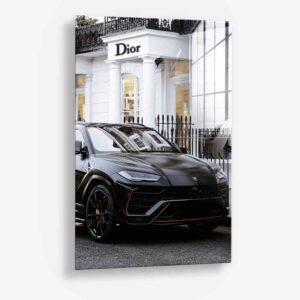 London Urus - Glas 100x150 cm / Ohne Rahmen