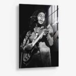 Bob Marley – Glas 100x150 cm / Ohne Rahmen