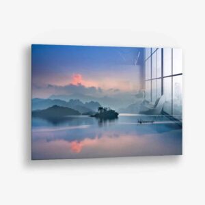 Atmosphere Scene – Glas 40x60 cm / Ohne Rahmen