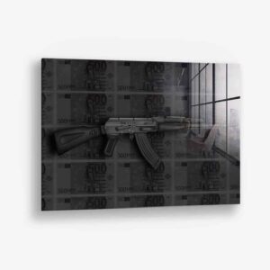 LV47 - Glas 100x150 cm / Ohne Rahmen