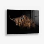 Highlander – Glas 60x90 cm / Ohne Rahmen