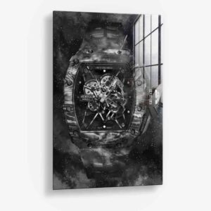 Valuable Time – Glas 60x90 cm / Ohne Rahmen