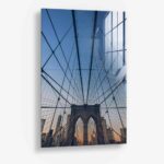 Bridge Towers - glass 40x60 cm / Ohne Rahmen