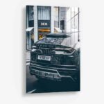 Urus Dreams - Glas 80x120 cm / Ohne Rahmen