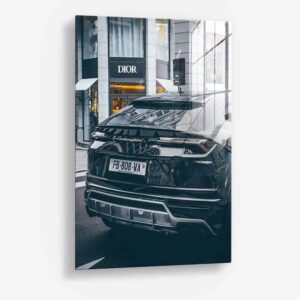 Urus Dreams - Glas 80x120 cm / Ohne Rahmen