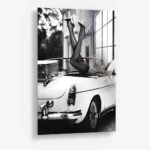 High Heels Classic - Glas 100x150 cm / Ohne Rahmen