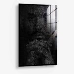 I Create my own Path - Glas 40x60 cm / Ohne Rahmen
