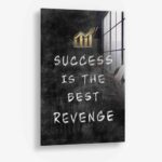Revenge - Glas 40x60 cm / Ohne Rahmen