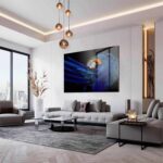 The Parrot – Glas 100x150 cm / Ohne Rahmen – Bild 2