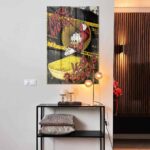 The Rich Duck – Glas 80x120 cm / Ohne Rahmen – Bild 2