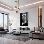 Poseidon – Glas 80x120 cm / Ohne Rahmen – Bild 2