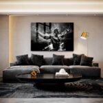 Mr. Money – Glas 40x60 cm / Ohne Rahmen – Bild 2