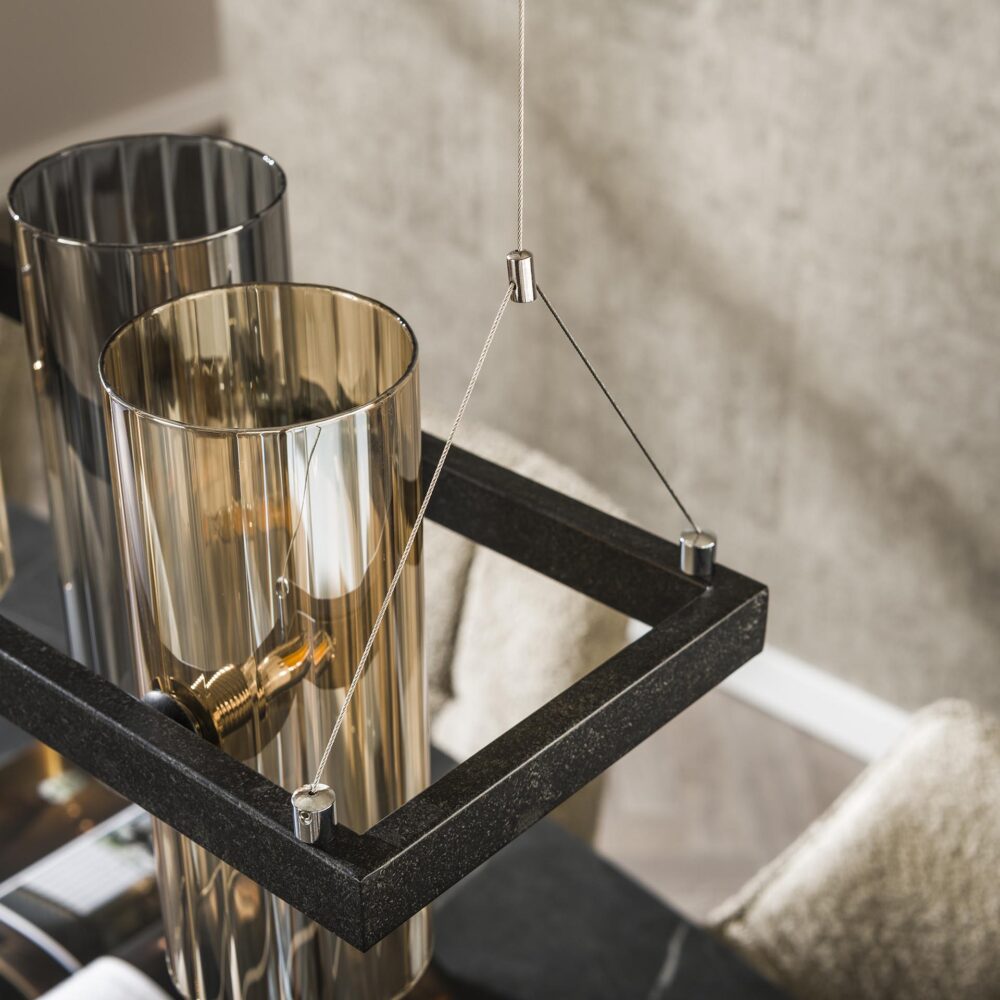 Hängelampe 10L cylinder mixed glass – Bild 3