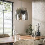 Hängelampe 1L Treibglas / Rauchgraues Glas – Bild 2