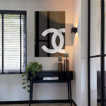Noir CC - Glas 100x150 cm / Ohne Rahmen – Bild 2