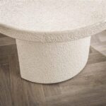 Couchtisch 150 Bogenstein / Marmor-Verbundwerkstoff – Bild 2