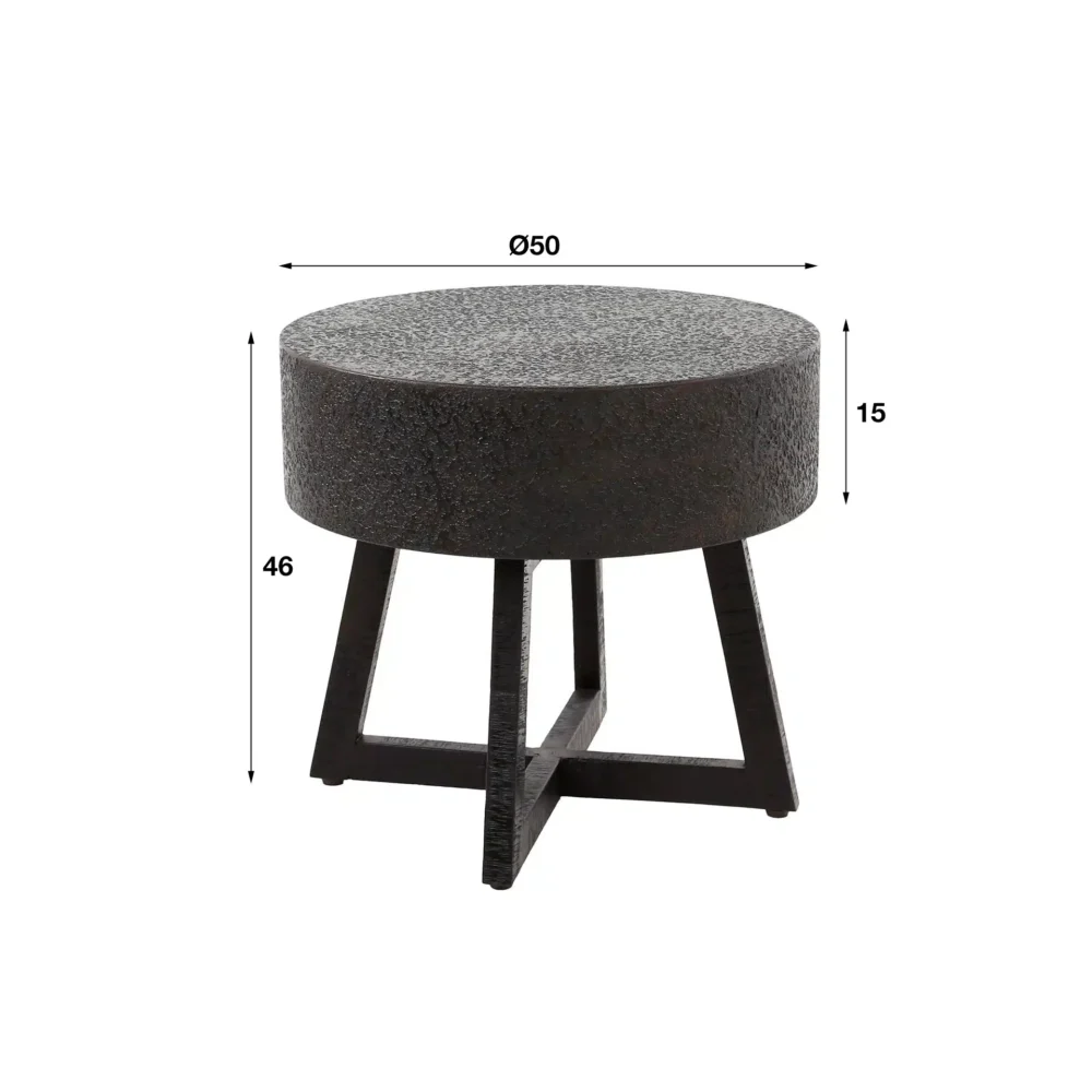 Couchtisch D50 Bulky Ferro / Ferrometallic – Bild 2