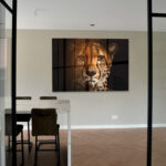 The Cheetah – Glas 80x120 cm / Ohne Rahmen – Bild 2