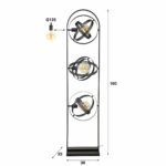 Stehleuchte 3L Cosmos Mesh – Bild 4