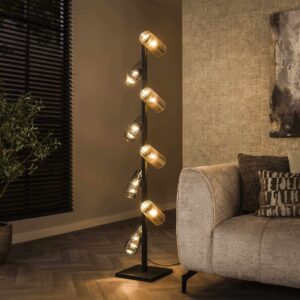 Stehlampe 8L cylinder mixed glass