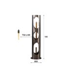 Stehlampe Ø25 organic cylinder L – Bild 3