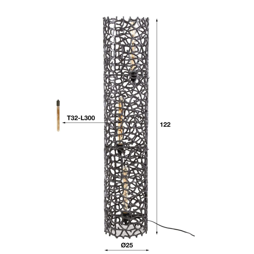 Stehlampe Ø25 weaver cylinder XL – Bild 6