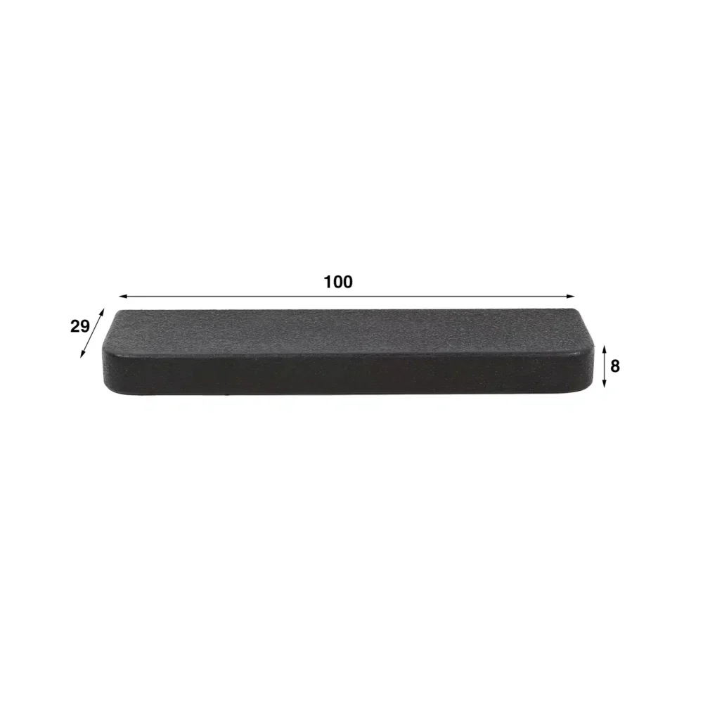 Wandregal 100 cm metallisch / grau – Bild 2