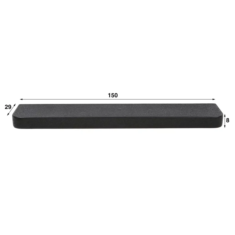 Wandregal 150 cm metallisch / grau – Bild 2