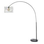Bogenlampe Ø45 Curl / Anthrazit – Bild 3
