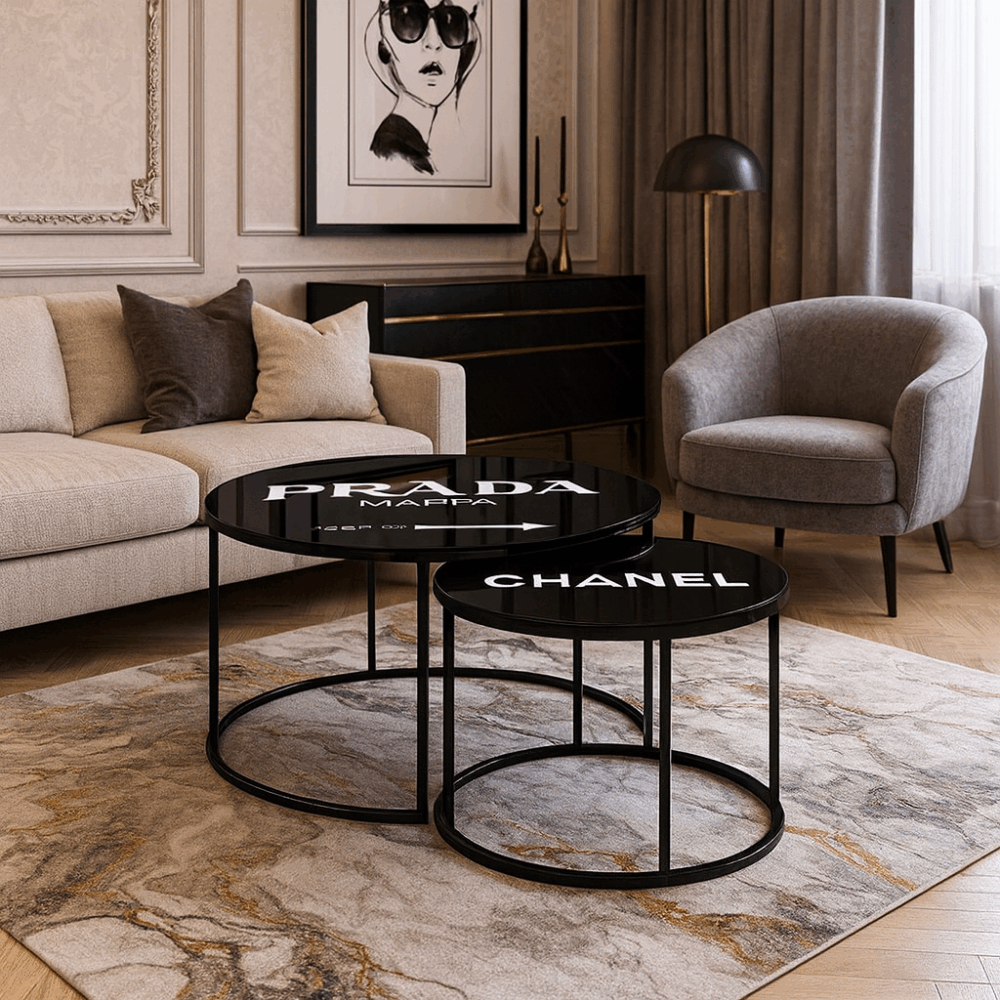 Couchtische Schwarz - Fashion Noir – Bild 1