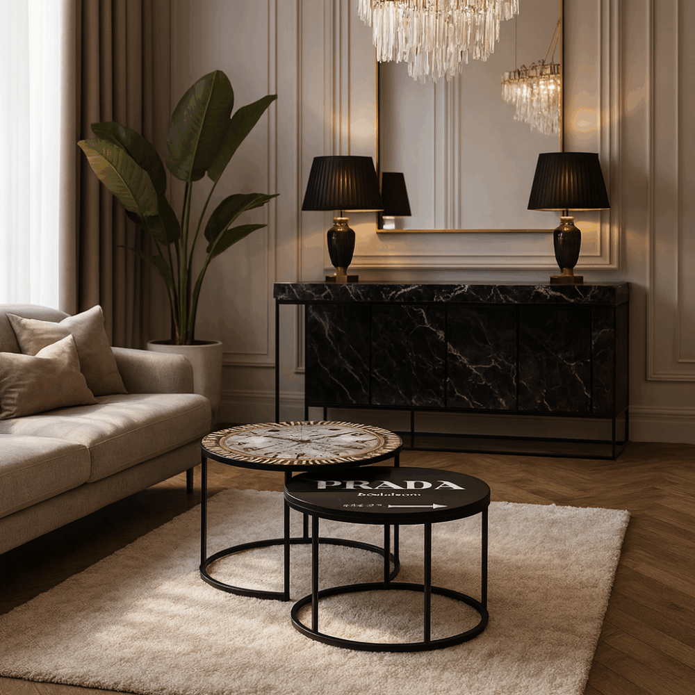 Couchtische Schwarz - Luxury Life I – Bild 1
