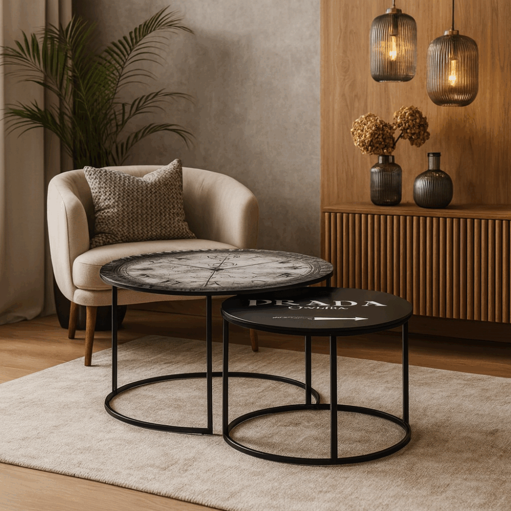Couchtische Schwarz - Luxury Life II – Bild 1