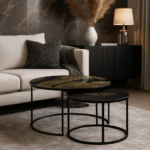 Couchtische Schwarz - New York Gold