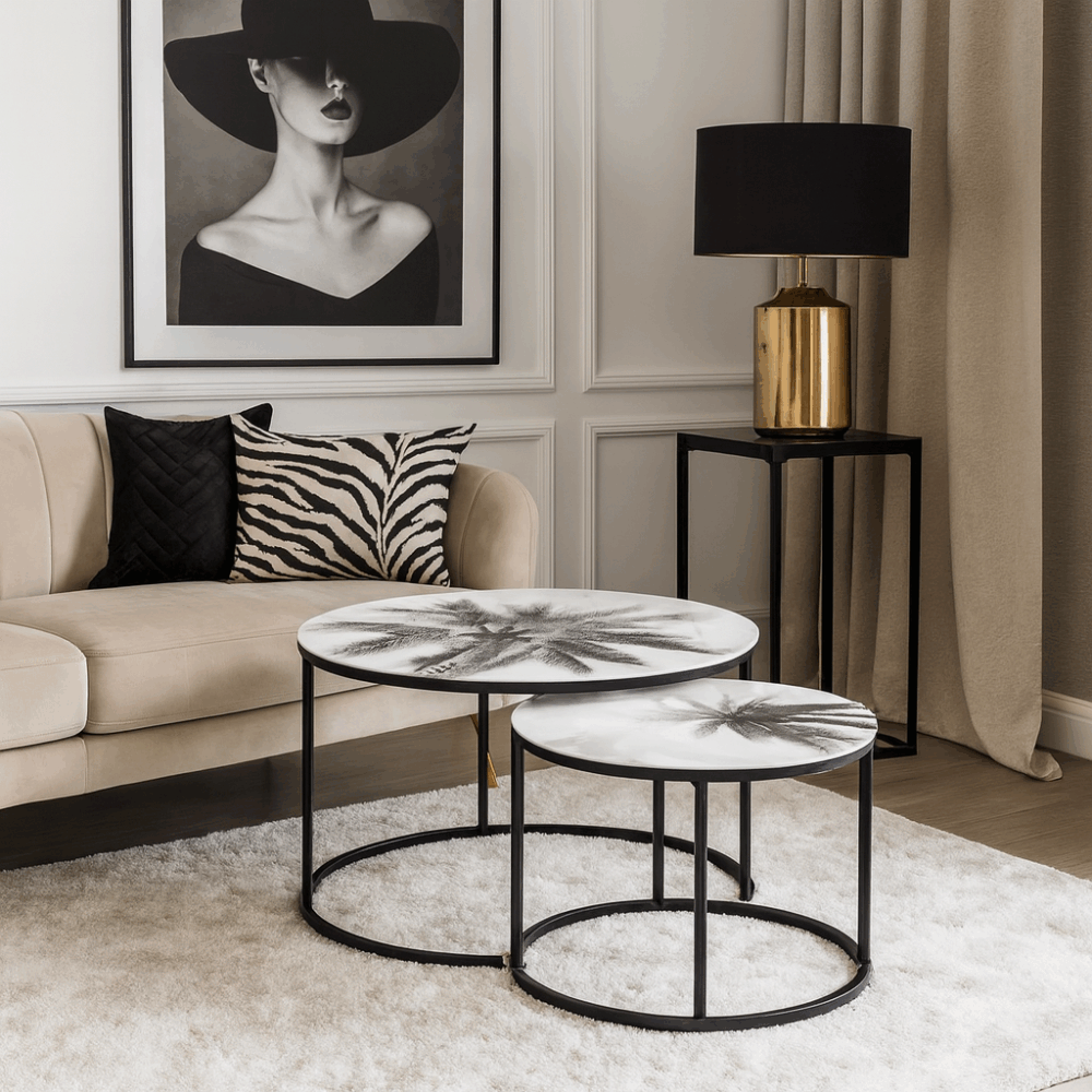 Couchtische Schwarz - Under the Palm Top – Bild 1