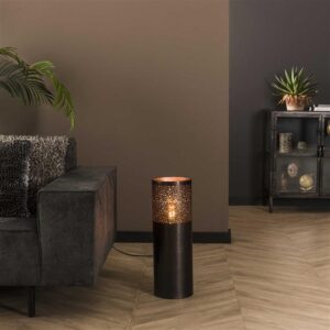Stehlampe Cylinder Punch dark - 60cm
