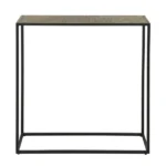 Flurtisch aus Eisenmetallic / Bronze antik – Bild 3