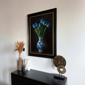 Blue Tulips - Art Frame