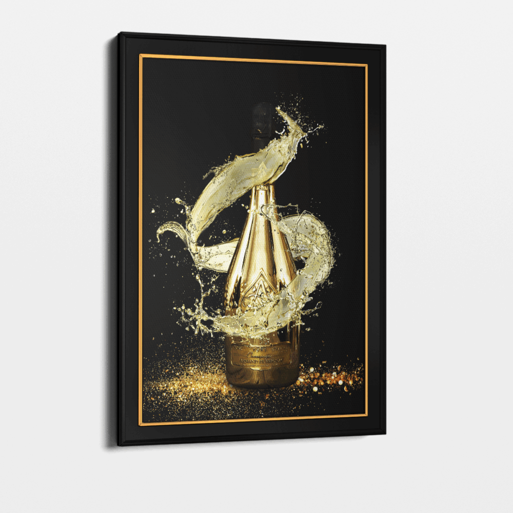 Bottle of Gold - Art Frame – Bild 3