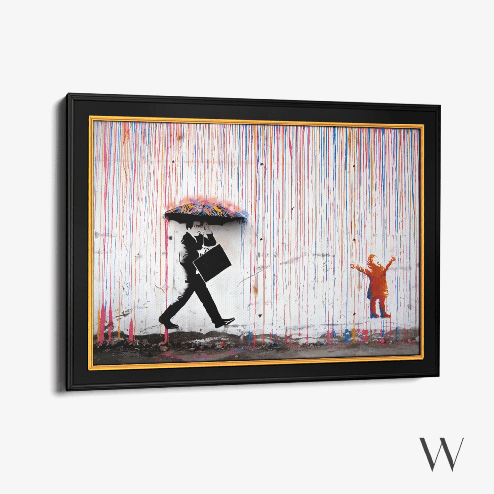 Colored Rain - Art Frame – Bild 3